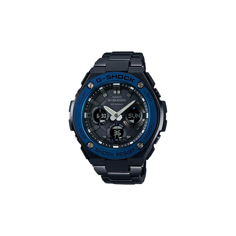 Casio CASIOG-STEEL Series-S Disc Dual Display New Layer Protection Structure Dual LED Lights Solar Power Sports Waterproof and GST-S110BD-1A2
Casio CASIOG-STEEL Series-S Disc Dual Display New Layer Protection Structure Dual LED Lights Solar Power Sports Waterproof and GST-S110BD-1A2