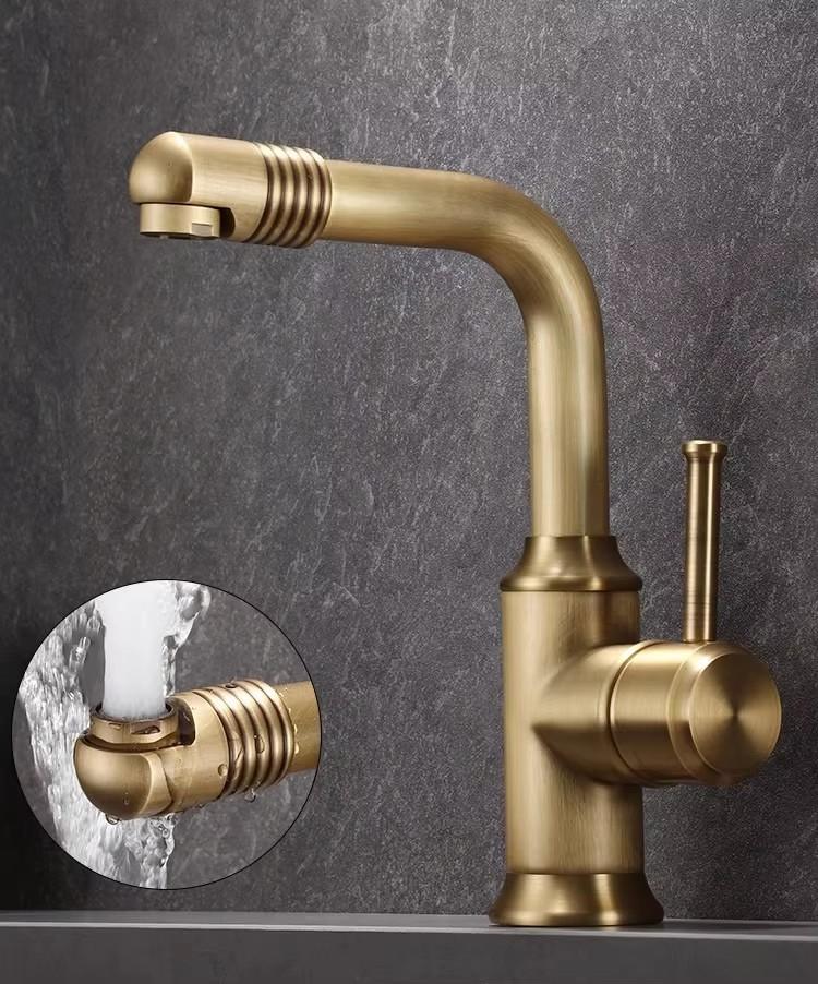 Antique Carved Bathroom Faucet Brass Basin Faucets Hot & Cold Bathroom Sink Faucet Deck Mounted Lavotory Faucet Mixer Water Tap
Antique Carved Bathroom Faucet Brass Basin Faucets Hot & Cold Bathroom Sink Faucet Deck Mounted Lavotory Faucet Mixer Water Tap