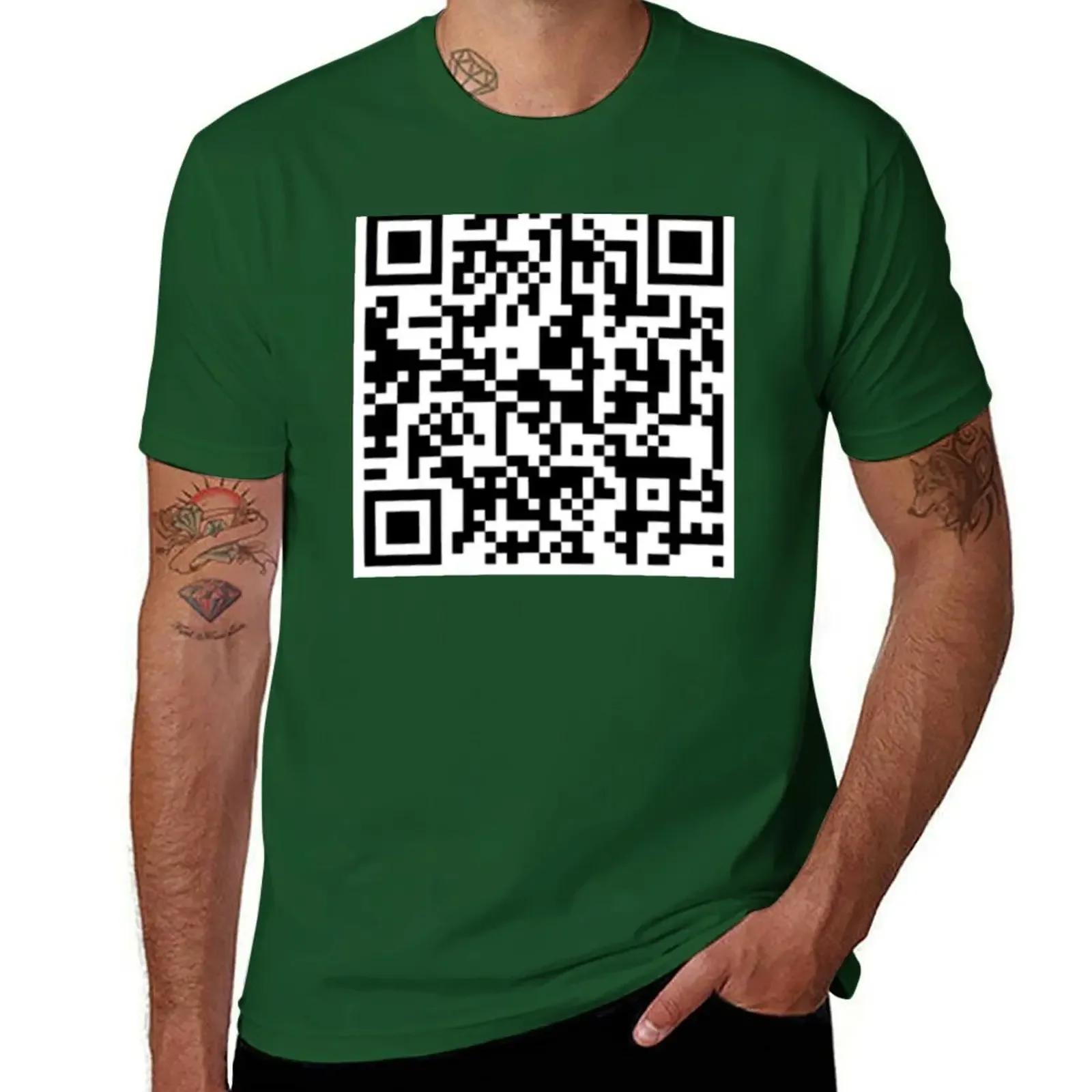Plus Sizes Customs Design Your Own Workout Shirts for Men Rickroll QR Code T-Shirt Harajuku Graphic Oversized Summer Funny New M
Plus Sizes Customs Design Your Own Workout Shirts for Men Rickroll QR Code T-Shirt Harajuku Graphic Oversized Summer Funny New M