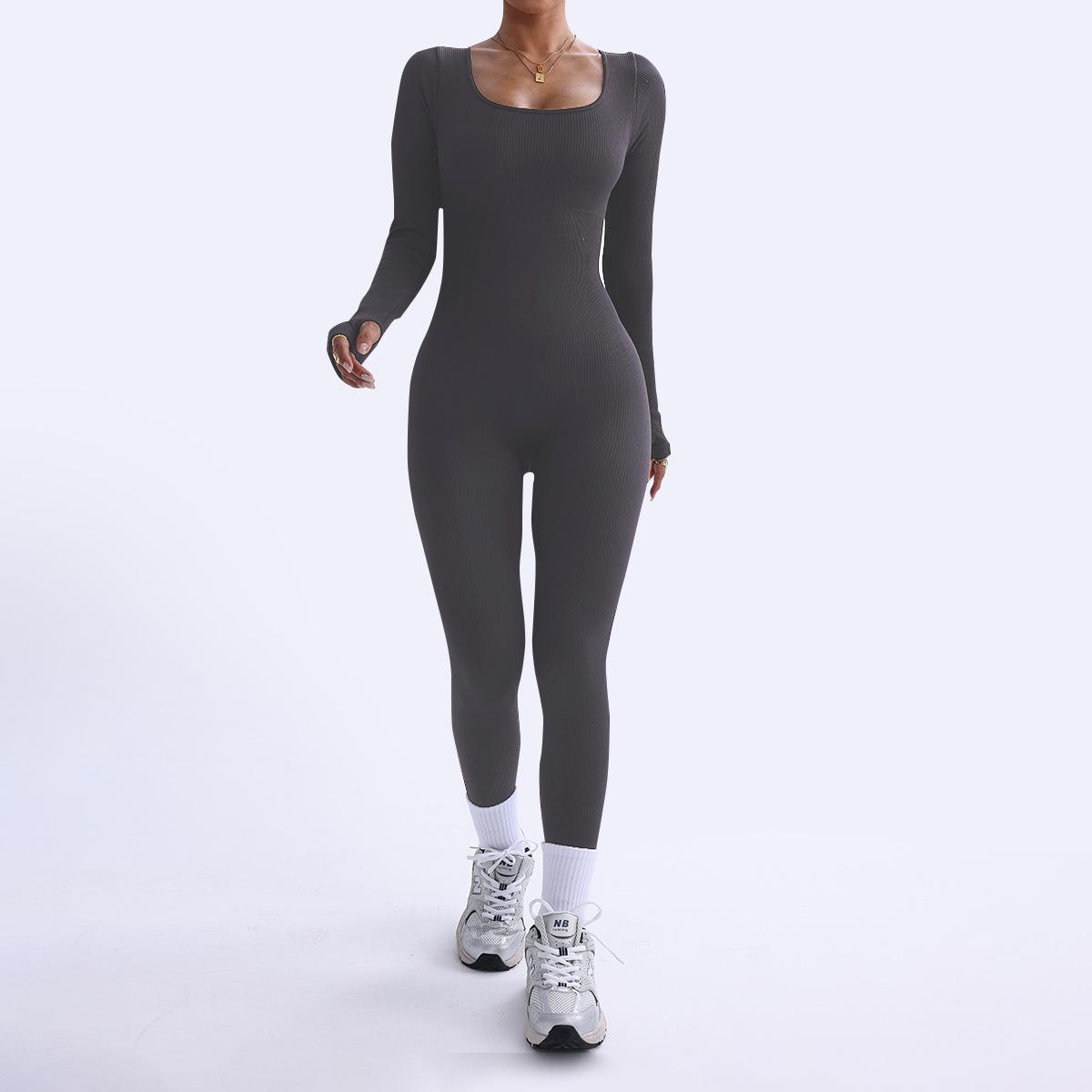 JYL Seamless Long Sleeve Jumpsuit One Piece Sports Outfit XS оленевий
JYL Seamless Long Sleeve Jumpsuit One Piece Sports Outfit XS оленевий