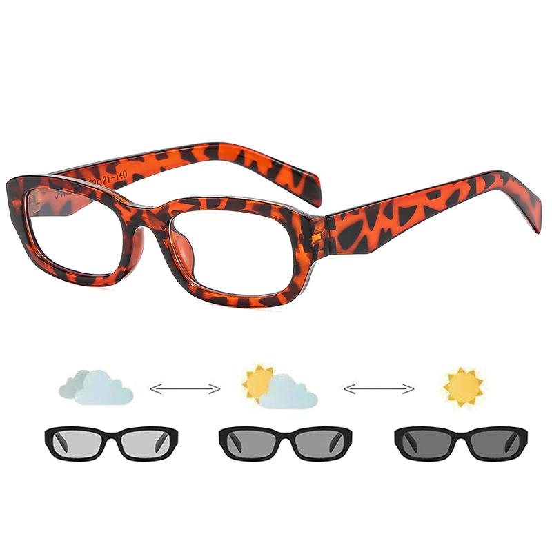 Fashion Small Rectangle Photochromic Glasses Women Classic Changing Color Glasses Stylish Daily Decorative Eyeglasses леопардовый
Fashion Small Rectangle Photochromic Glasses Women Classic Changing Color Glasses Stylish Daily Decorative Eyeglasses леопардовый