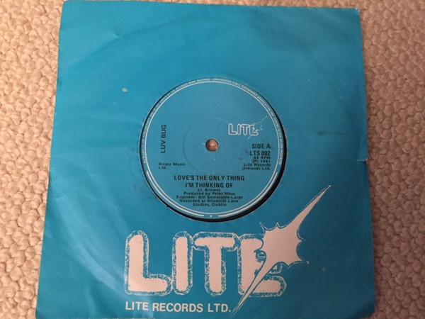 7inch Record LUV BUG Loves The Only Thing Im Thinking LTS002 Lite 1981 Ireland Pop Used
7inch Record LUV BUG Loves The Only Thing Im Thinking LTS002 Lite 1981 Ireland Pop Used