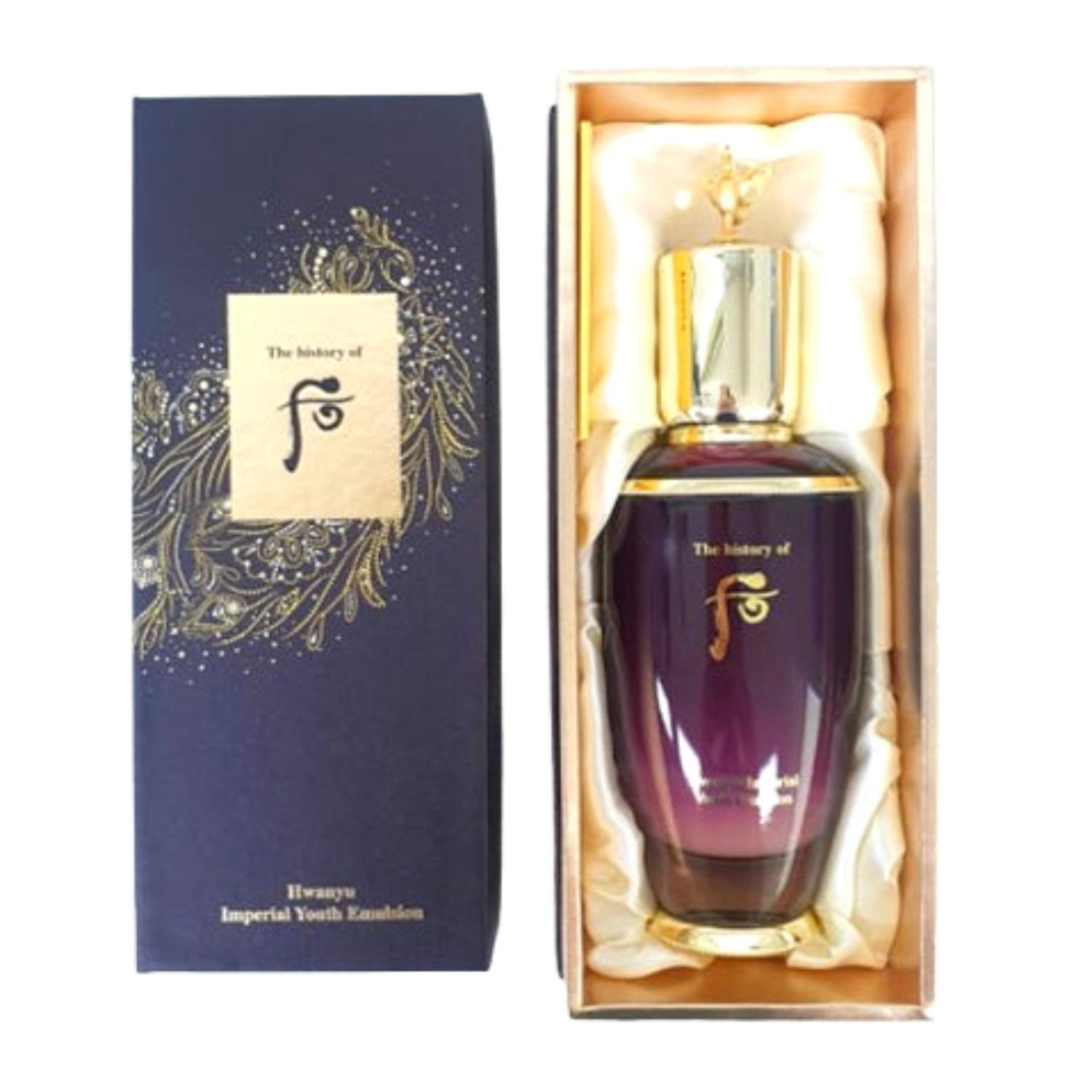 The History of Whoo Hwanyu Императорский Молодость Лосьон 110 мл | Корейская Травяная Антивозрастная и Восстанавливающая Эмульсия 110ml
The History of Whoo Hwanyu Императорский Молодость Лосьон 110 мл | Корейская Травяная Антивозрастная и Восстанавливающая Эмульсия 110ml