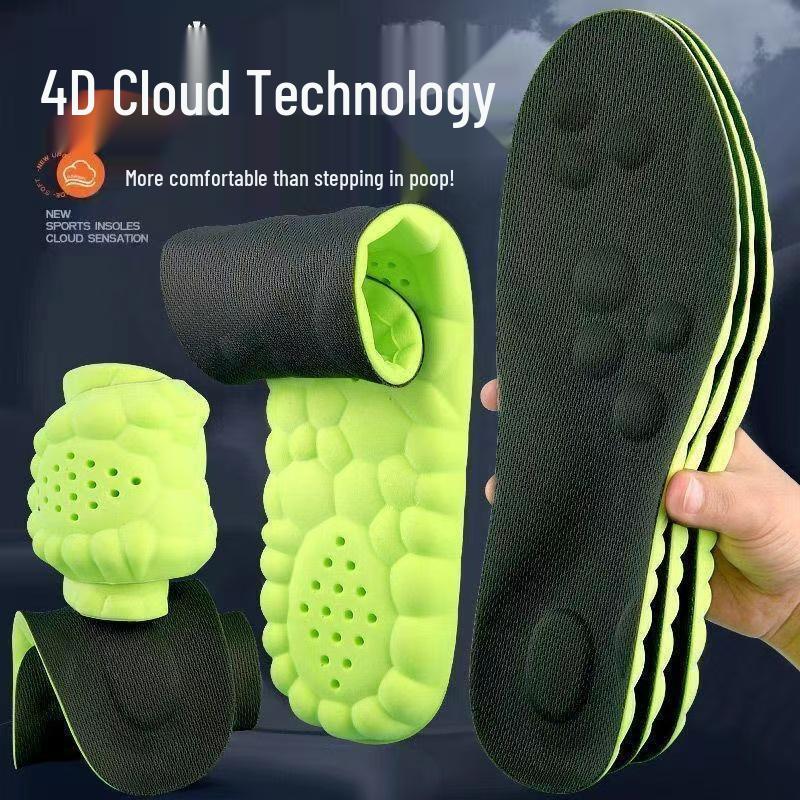 Cloud Massage Sweat-Absorbing Deodorizing Breathable Insoles for Men & Women - Ideal for Long Standing & Military Training 43-44
Cloud Massage Sweat-Absorbing Deodorizing Breathable Insoles for Men & Women - Ideal for Long Standing & Military Training 43-44