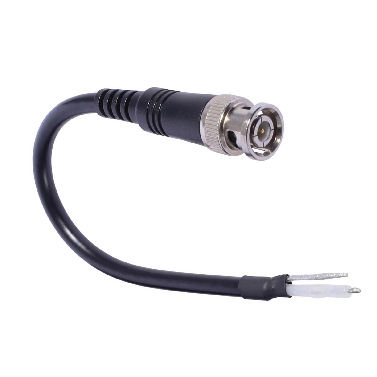 Flexible BNC Pigtail Cable Male Female Coaxials Plug Extension Cables with Bare Ends for Security Cameras
Flexible BNC Pigtail Cable Male Female Coaxials Plug Extension Cables with Bare Ends for Security Cameras