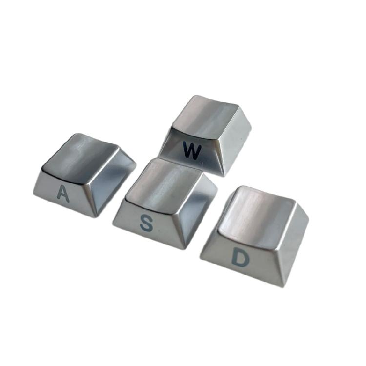 WASD Keycaps with Side Engraving Precise Zinc Alloy Keycap for Mechanical Keyboards Enhances Comfort and Durability 1 срібний
WASD Keycaps with Side Engraving Precise Zinc Alloy Keycap for Mechanical Keyboards Enhances Comfort and Durability 1 срібний