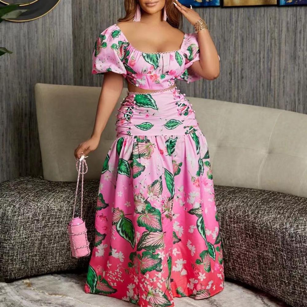 2026 Elegant Women s Leaf Gradient Two-Piece Set: European & American Casual Fashion XXL
2026 Elegant Women s Leaf Gradient Two-Piece Set: European & American Casual Fashion XXL