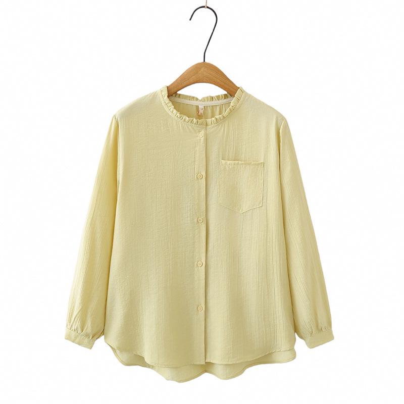 Spring 2026 Plus Size Women s Long Sleeve Lace Collar Cardigan - Fashionable and Versatile Shirt XL жёлтый
Spring 2026 Plus Size Women s Long Sleeve Lace Collar Cardigan - Fashionable and Versatile Shirt XL жёлтый