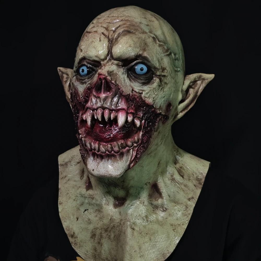 Реалистичная маска вампира с эффектом крови, латексный головной убор, ужасные розыгрыши, аксессуар для костюма на Хэллоуин, страшная косплей-вечеринка style A
Реалистичная маска вампира с эффектом крови, латексный головной убор, ужасные розыгрыши, аксессуар для костюма на Хэллоуин, страшная косплей-вечеринка style A