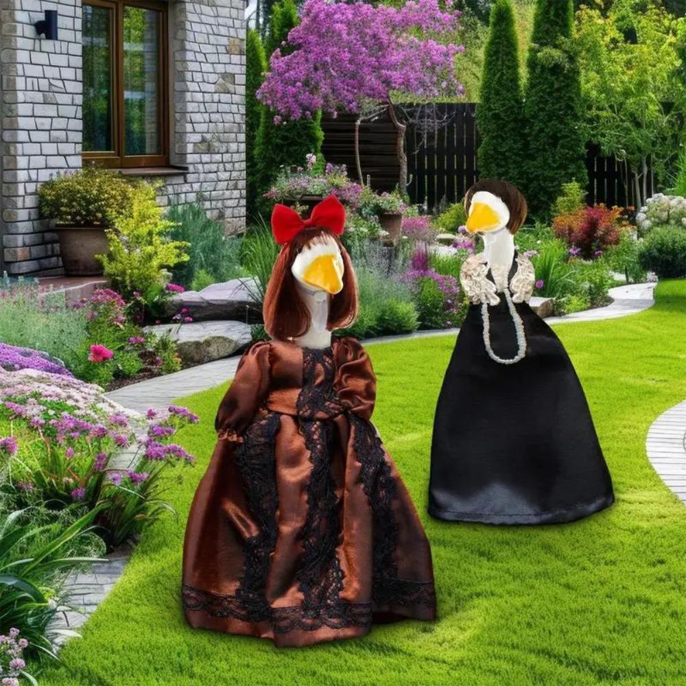 Cute Porch Geese Pet Wigs Cosplay Props Garden Statue Decor DIY Porch Geese Braid Hair Photography Style 4
Cute Porch Geese Pet Wigs Cosplay Props Garden Statue Decor DIY Porch Geese Braid Hair Photography Style 4