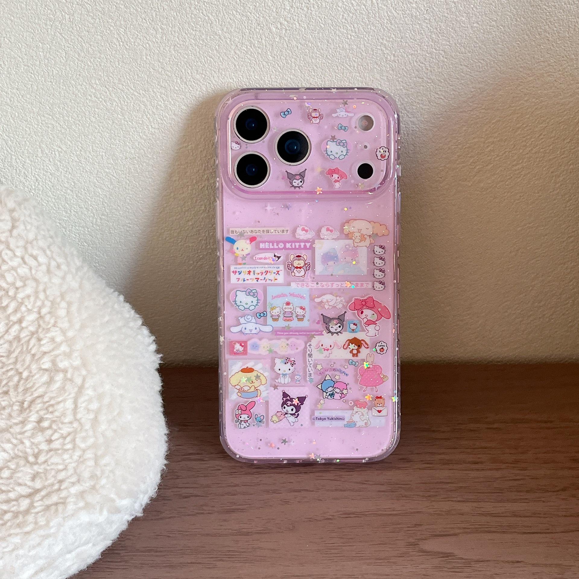 Girly Heart Cartoon Animal Stickers with Chain for iPhone 14/15/16 Pro Max Cases iPhone 17 Pro Max
Girly Heart Cartoon Animal Stickers with Chain for iPhone 14/15/16 Pro Max Cases iPhone 17 Pro Max