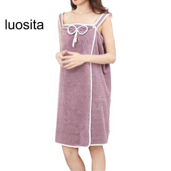 Женское банное полотенце, застежка на пуговицы, обертка для спа-полотенца, мягкое быстросохнущее, халат для душа для домашней ванной комнаты фиолетовый
Женское банное полотенце, застежка на пуговицы, обертка для спа-полотенца, мягкое быстросохнущее, халат для душа для домашней ванной комнаты фиолетовый