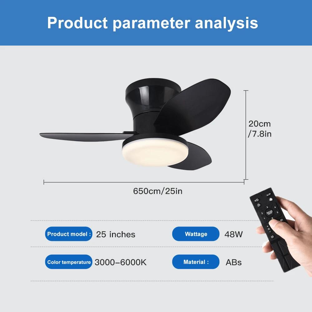 Nordic Mute 3-leaves Ceiling Fans Remote Control Bedroom Study Room Dining Room Modern Minimalist Ceiling Fan Lights Commercial чорний
Nordic Mute 3-leaves Ceiling Fans Remote Control Bedroom Study Room Dining Room Modern Minimalist Ceiling Fan Lights Commercial чорний
