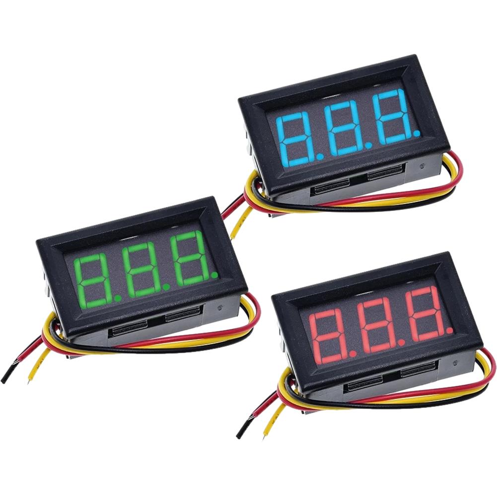 0.56IN LED Digital Display Panel Voltage Meter 2 Wire Voltage Gauge Meter DC 5-120V for Motorcycle Battery Monitor червоний
0.56IN LED Digital Display Panel Voltage Meter 2 Wire Voltage Gauge Meter DC 5-120V for Motorcycle Battery Monitor червоний