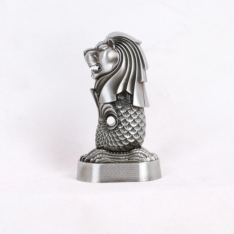 Singapore Merlion Wine Cabinet - Creative Metal Crafts & Home Decor 6.4*10.6*18 cm
Singapore Merlion Wine Cabinet - Creative Metal Crafts & Home Decor 6.4*10.6*18 cm