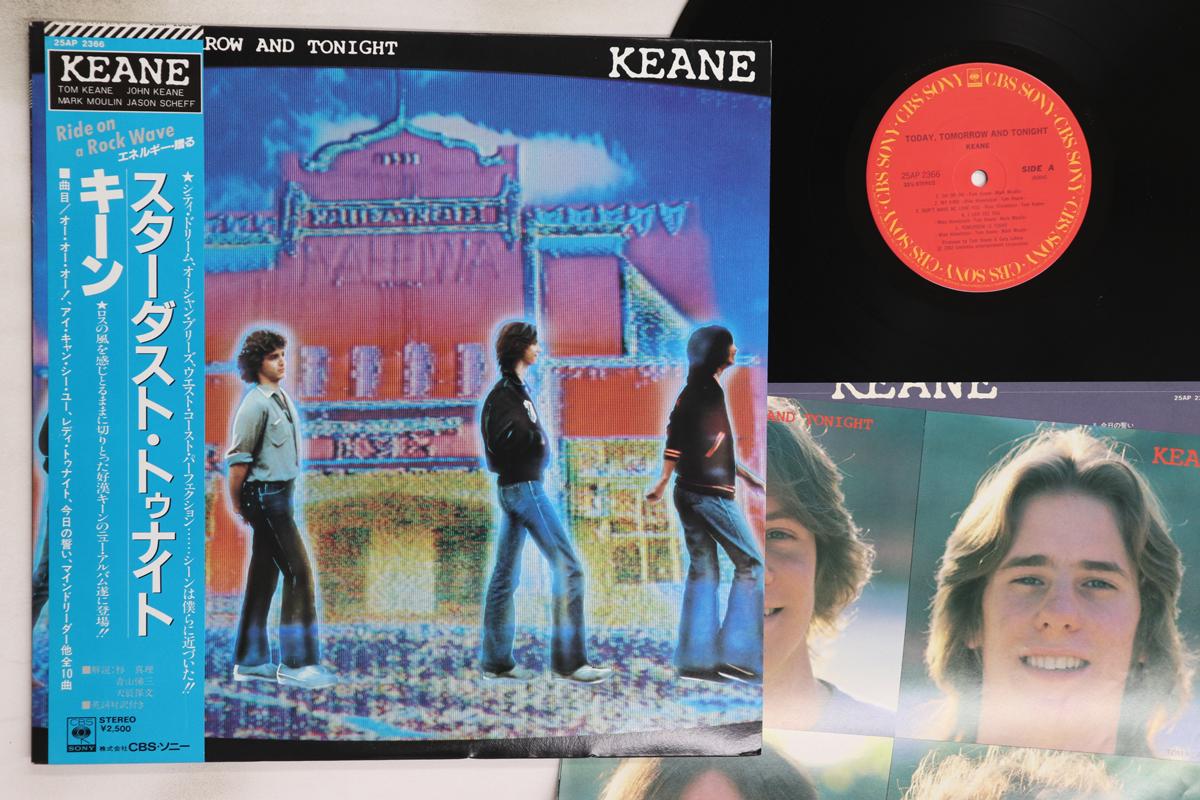 LP Record KEANE Today Tommorow Tonight 25AP2366 CBS SONY 1982 Japan Obi Pop Used
LP Record KEANE Today Tommorow Tonight 25AP2366 CBS SONY 1982 Japan Obi Pop Used
