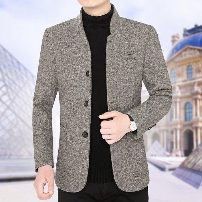 Men s 2025 High-Grade Wool Coat: New Style Lapel Casual Jacket, Autumn/Winter Business Wool Top, Plus Velvet Thick Trend. L хакі
Men s 2025 High-Grade Wool Coat: New Style Lapel Casual Jacket, Autumn/Winter Business Wool Top, Plus Velvet Thick Trend. L хакі