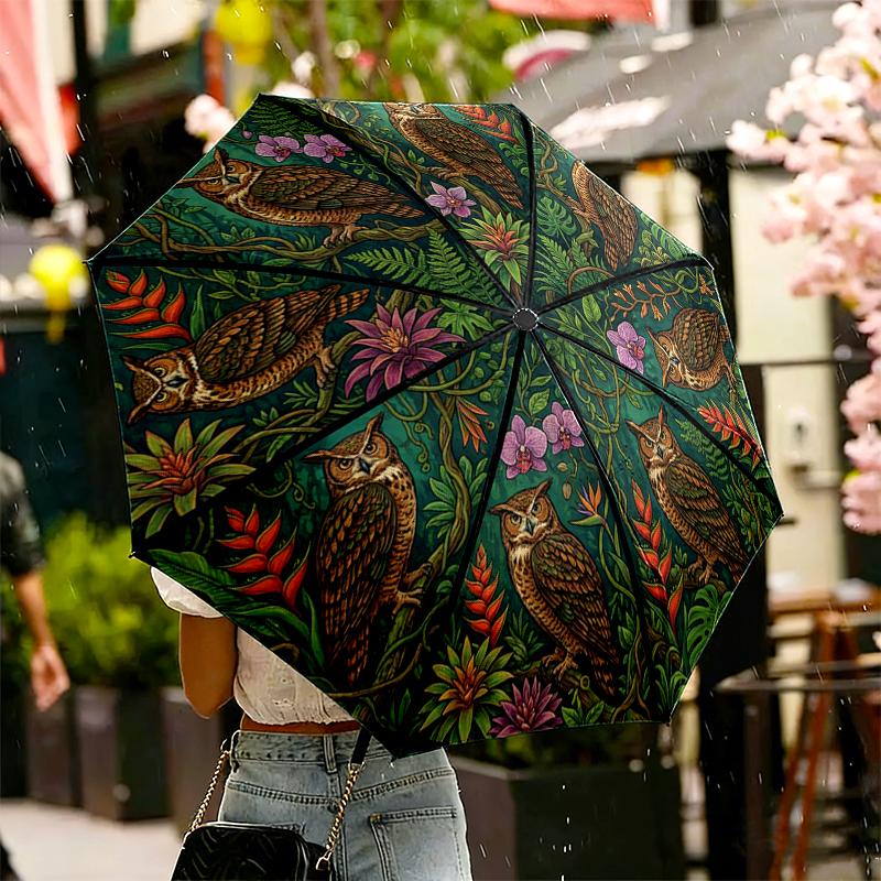 Owl Mantis Mermaid Cow Animal Umbrella for Outdoor Travel Use, Auto Open-Close 8-Rib Umbrella Exquisite Gift for Family and Friends
Owl Mantis Mermaid Cow Animal Umbrella for Outdoor Travel Use, Auto Open-Close 8-Rib Umbrella Exquisite Gift for Family and Friends