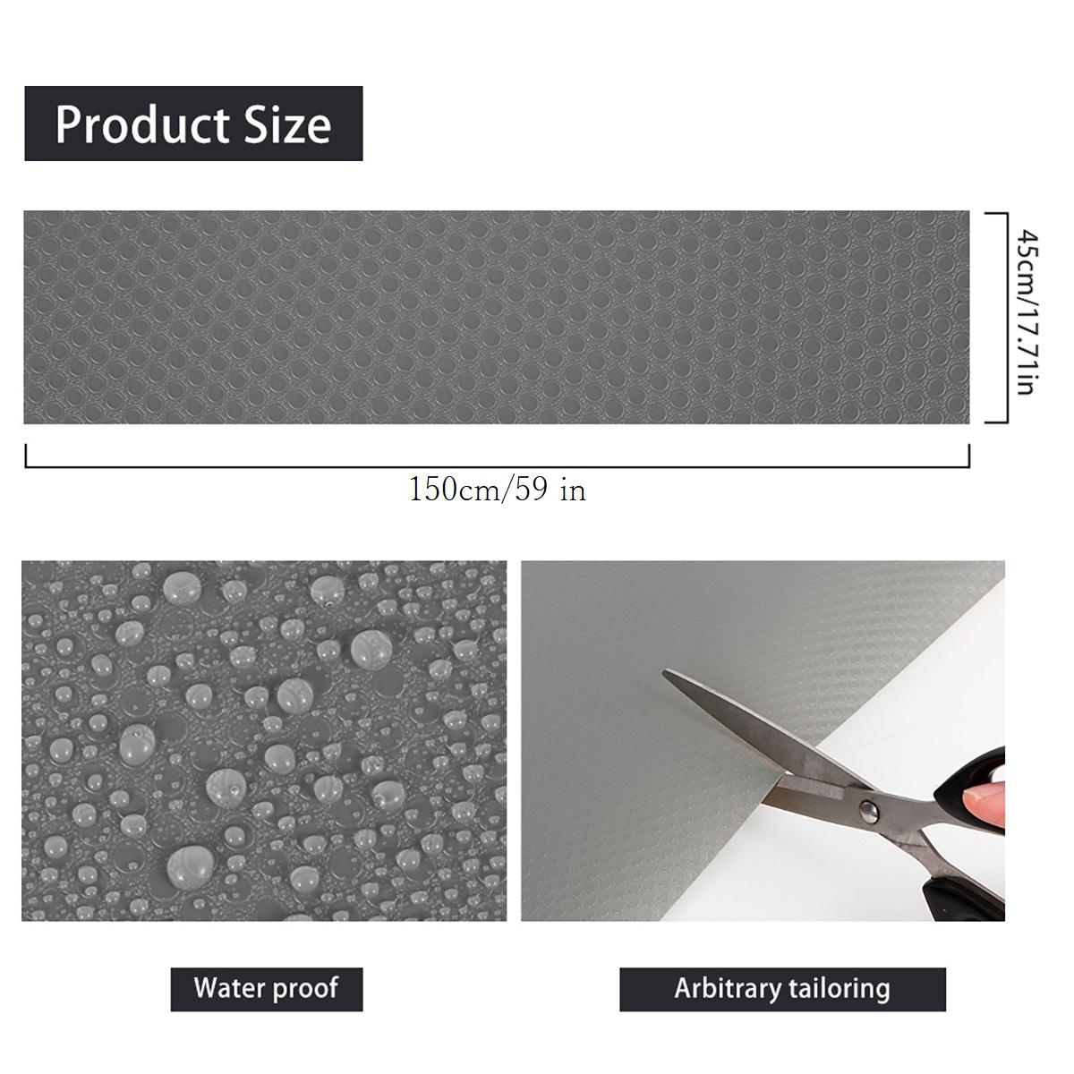 6/3M Drawer Liners Kitchen Oil-proof Pad Cabinets Shelf Mat PVC Waterproof Fridge Pad Non Slip Placemats Reusable Anti-foul Mat 1 roll
6/3M Drawer Liners Kitchen Oil-proof Pad Cabinets Shelf Mat PVC Waterproof Fridge Pad Non Slip Placemats Reusable Anti-foul Mat 1 roll