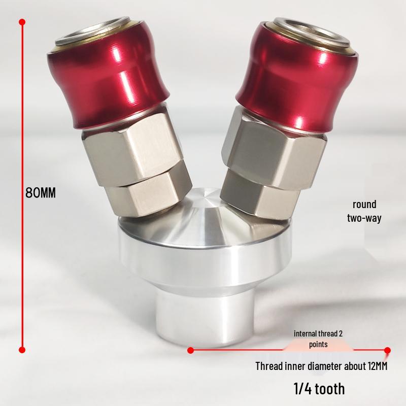 Pneumatic Self-locking Round Tee Air Hose Connector Set, Explosion-proof
Pneumatic Self-locking Round Tee Air Hose Connector Set, Explosion-proof