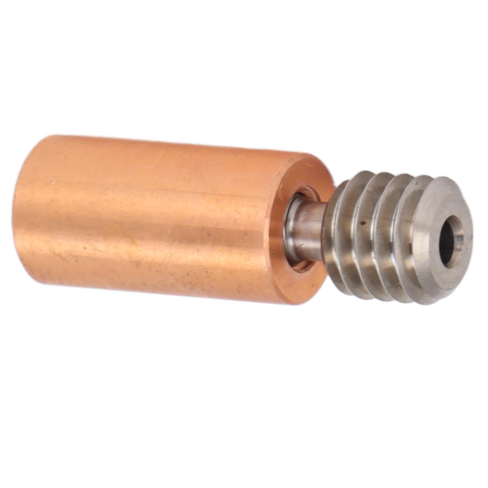 V6 Hose Alloy Red Copper Material V6 Bimetallic Insulation Hose 3D Printer PartsGlossy Version
V6 Hose Alloy Red Copper Material V6 Bimetallic Insulation Hose 3D Printer PartsGlossy Version