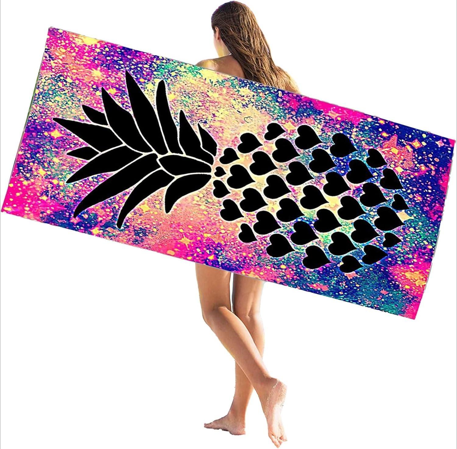 Pineapple arts Beach Towel for Family stuffs friends Gifts Quick-Dry Sand free For Bath Yoga Tourism Beach GYM Camping Swimming W40*H60(CM)
Pineapple arts Beach Towel for Family stuffs friends Gifts Quick-Dry Sand free For Bath Yoga Tourism Beach GYM Camping Swimming W40*H60(CM)