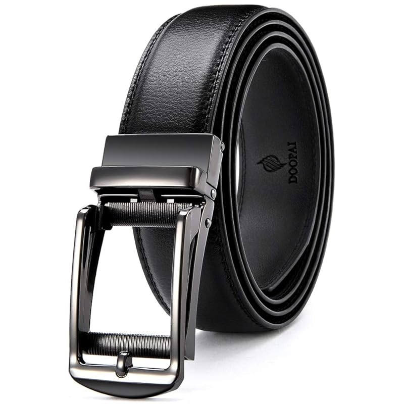 Doopai belt men s genuine leather gentleman business For suits/casual No hole click comfort big size stepless adjustment Comes with gift box
Doopai belt men s genuine leather gentleman business For suits/casual No hole click comfort big size stepless adjustment Comes with gift box