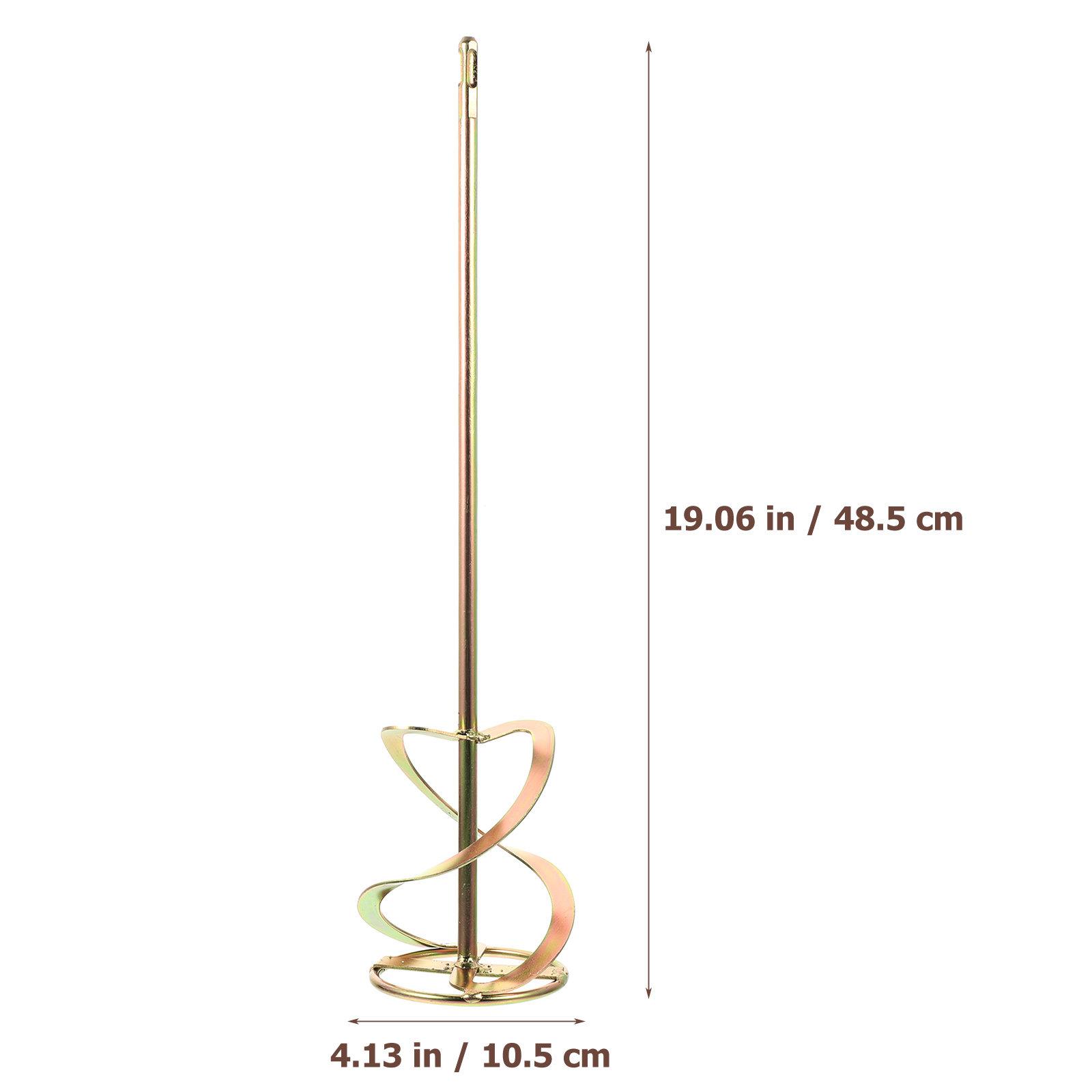 Drywall Mud Mixer Electric Drill Stirring Rod Replacement High Durability 45 Steel Cement Mixing Paddle High Efficiency золотистий
Drywall Mud Mixer Electric Drill Stirring Rod Replacement High Durability 45 Steel Cement Mixing Paddle High Efficiency золотистий