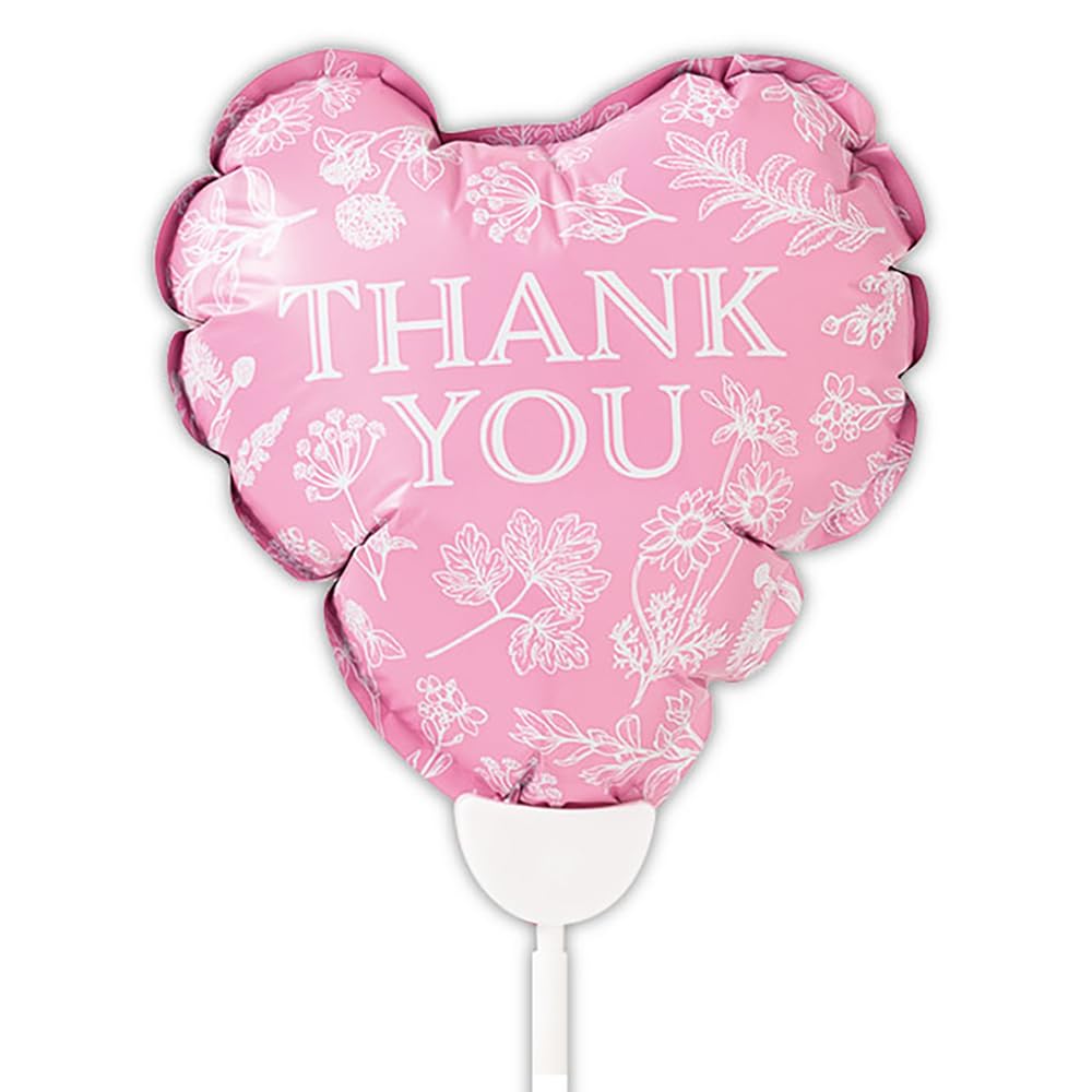 Heads Balloon W110 x D60 x H110mm Length 10 Pink THANKYOU HEADS Picks, (Total 630mm), Medium, Picks, Heart, BLN-FPM1 розовый
Heads Balloon W110 x D60 x H110mm Length 10 Pink THANKYOU HEADS Picks, (Total 630mm), Medium, Picks, Heart, BLN-FPM1 розовый