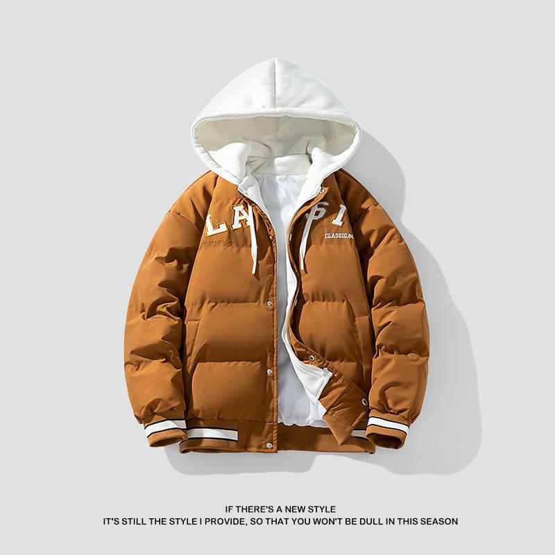 cotton-padded jacket winter new teen thickened hooded cotton-padded jacket men s fake two trendy casual cotton-padded jacket men s clothing 4XL
cotton-padded jacket winter new teen thickened hooded cotton-padded jacket men s fake two trendy casual cotton-padded jacket men s clothing 4XL