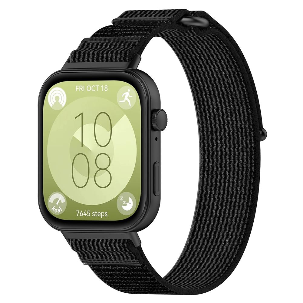 Nylon Woven Strap Adjustable Replaceable Watchband Breathable Wrist Band for Huawei Watch Fit 3 Smart Watch 
Nylon Woven Strap Adjustable Replaceable Watchband Breathable Wrist Band for Huawei Watch Fit 3 Smart Watch