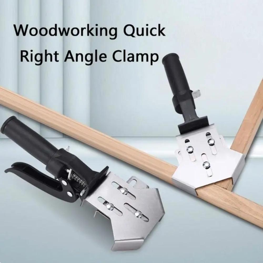 Quick Clip 90 Degree Fixer Single Handle Corner Clamp Right Angle Clamp Welding Woodworking Tool
Quick Clip 90 Degree Fixer Single Handle Corner Clamp Right Angle Clamp Welding Woodworking Tool