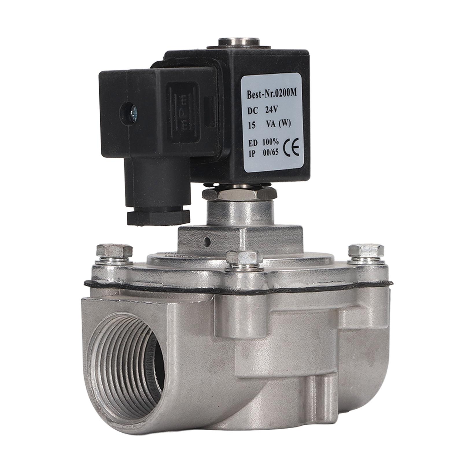 Straight Through Electromagnetic Pulse Valve 30.29mm 2 Way Electric Solenoid Valve DC24V
Straight Through Electromagnetic Pulse Valve 30.29mm 2 Way Electric Solenoid Valve DC24V