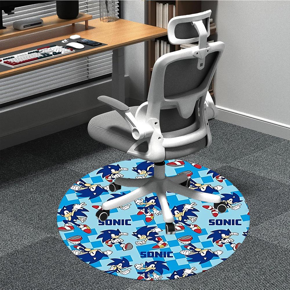 1pc Sonic the Hedgehog Chair Carpet for Office, Indoor Non Slip Washable Polyester Fiber Carpet, Mat For Office, Machine Washable 80cm
1pc Sonic the Hedgehog Chair Carpet for Office, Indoor Non Slip Washable Polyester Fiber Carpet, Mat For Office, Machine Washable 80cm