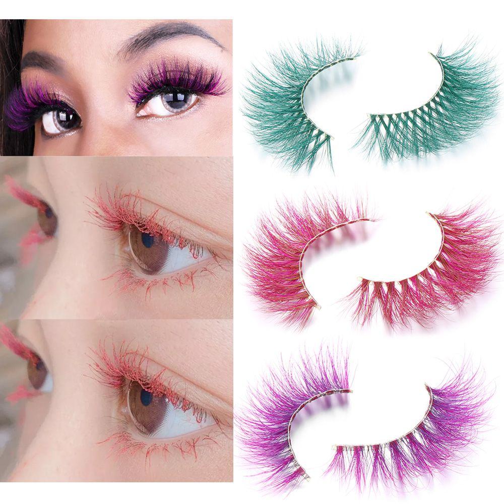 6D Mink Hair Halloween Wispies Fluffies Lash Extension Colored fluffy Style False Eyelashes
6D Mink Hair Halloween Wispies Fluffies Lash Extension Colored fluffy Style False Eyelashes
