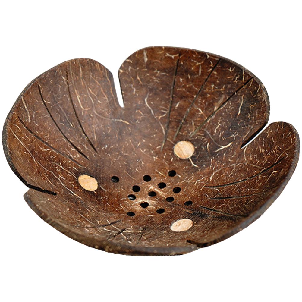 Wooden Coconut Shell Soap Box Dish Drainage Holder Tray Bathroom Accessories Toiletries Storage Portable Non-installation
Wooden Coconut Shell Soap Box Dish Drainage Holder Tray Bathroom Accessories Toiletries Storage Portable Non-installation