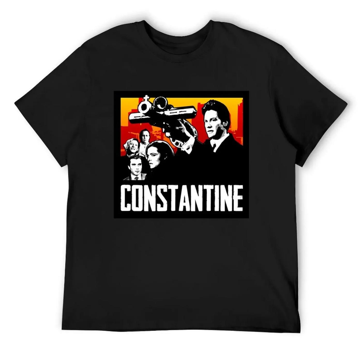 Constantine T-Shirt Personalized t-shirt oversizeds tops vintage t shirts mens designer clothes XXXXXL чорний
Constantine T-Shirt Personalized t-shirt oversizeds tops vintage t shirts mens designer clothes XXXXXL чорний