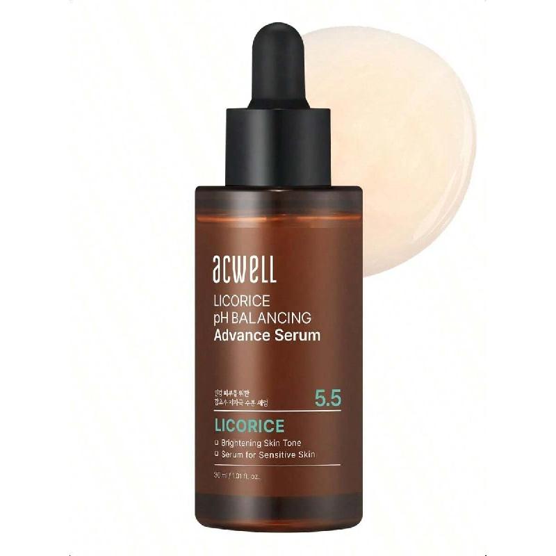 Acwell Licorice PH Balancing Advanced Facial Serum Ampoule 30ml - Radiance And Dark Spot Care Face Serum For Dull Skin
Acwell Licorice PH Balancing Advanced Facial Serum Ampoule 30ml - Radiance And Dark Spot Care Face Serum For Dull Skin