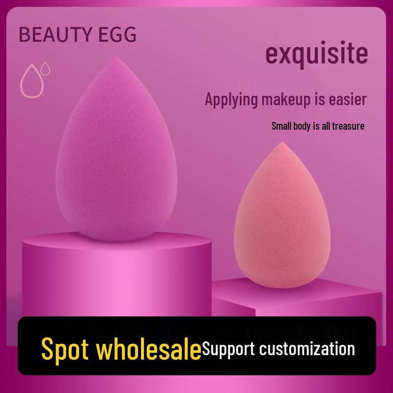 Teardrop Non-Latex Makeup Sponge: Super Soft, Minimal Powder Absorption, Versatile for Dry & Wet Use.
Teardrop Non-Latex Makeup Sponge: Super Soft, Minimal Powder Absorption, Versatile for Dry & Wet Use.