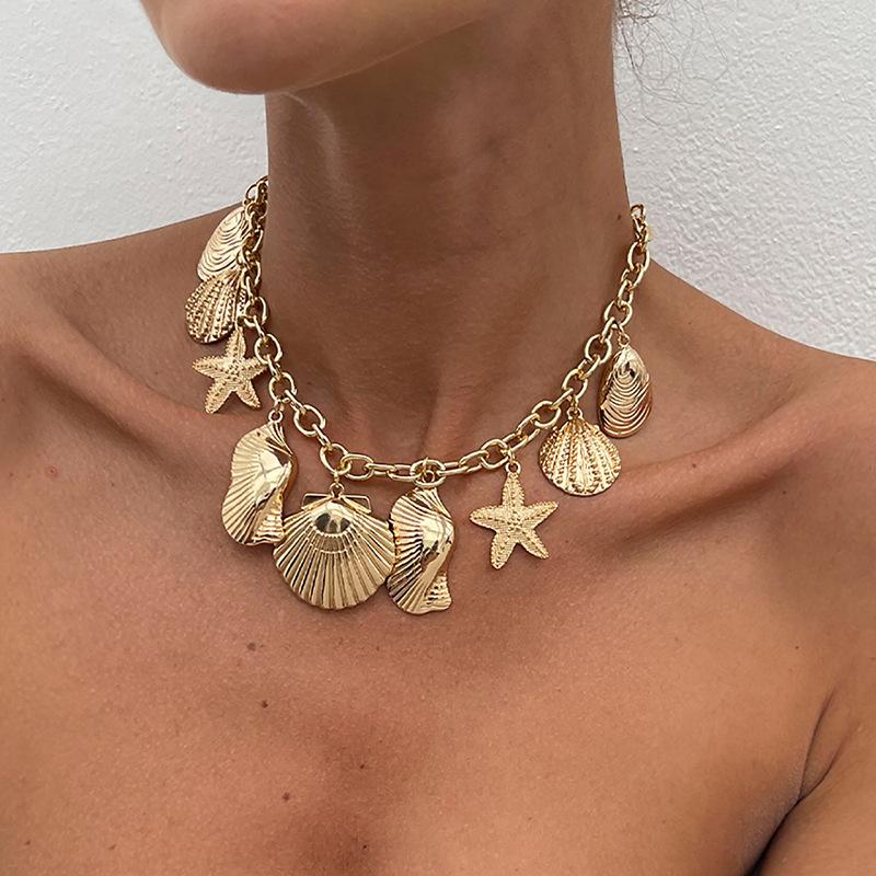 Ocean series fringed necklace personality exaggerated cold wind collarbone chain temperament high sense jewelry women
Ocean series fringed necklace personality exaggerated cold wind collarbone chain temperament high sense jewelry women