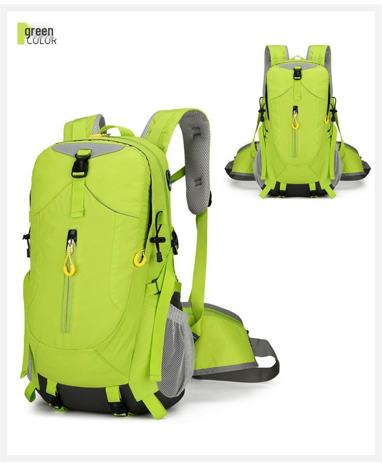 Water-Repellent Large Capacity Hiking Backpack with Logo for Men & Women 36-55L зелений
Water-Repellent Large Capacity Hiking Backpack with Logo for Men & Women 36-55L зелений