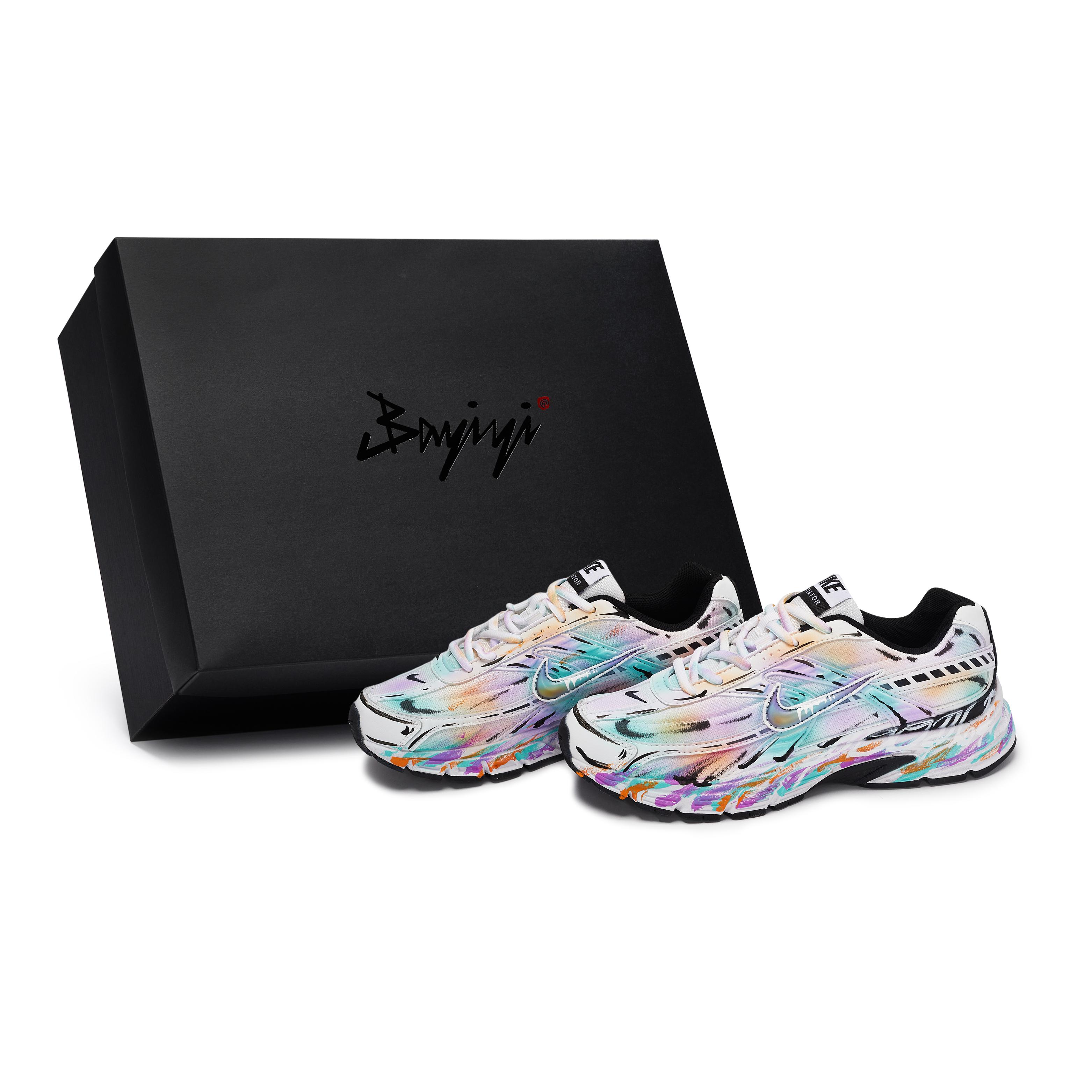 Nike Initiator Abrasion Resistant Low top Running Shoes Men s White Blue Pink Purple 394055-100(Team80-S-BOX) 41
Nike Initiator Abrasion Resistant Low top Running Shoes Men s White Blue Pink Purple 394055-100(Team80-S-BOX) 41