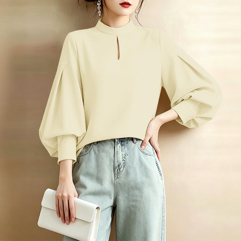 ZANZEA Women Casual Stand Collar Loose Long Sleeve Blouse 2XL абрикосовий
ZANZEA Women Casual Stand Collar Loose Long Sleeve Blouse 2XL абрикосовий