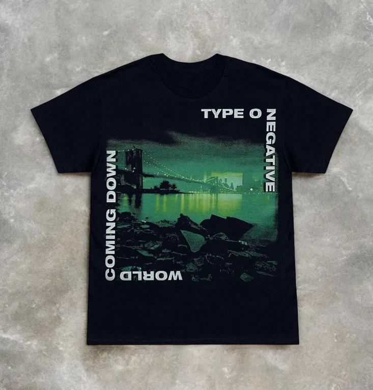Футболка O Negative World Coming Down – Винтажная футболка готик-группы 2XL
Футболка O Negative World Coming Down – Винтажная футболка готик-группы 2XL