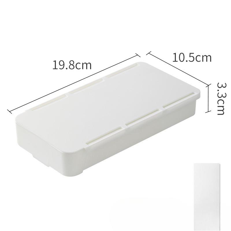 Under-desk Storage Drawer, Invisible Storage Box, Pencil Case Storage Rack, Drawer-type Storage Rack, Office Stationery, Large Capacity Small білий
Under-desk Storage Drawer, Invisible Storage Box, Pencil Case Storage Rack, Drawer-type Storage Rack, Office Stationery, Large Capacity Small білий