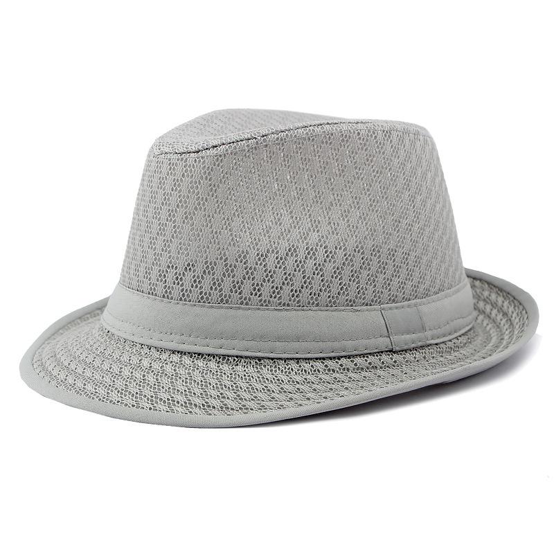 Мужская шляпа Jazz Hat, летняя дышащая пляжная шляпа Topper для мужчин среднего возраста светло-серый
Мужская шляпа Jazz Hat, летняя дышащая пляжная шляпа Topper для мужчин среднего возраста светло-серый