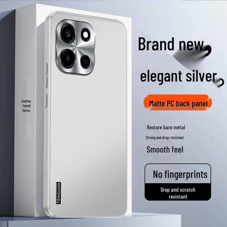 OnePlus Turbo 6 Phone Case: Flowing Light Frosted Solid Color, Anti-fall, Business Protective Cover OnePlus Turbo 6v
OnePlus Turbo 6 Phone Case: Flowing Light Frosted Solid Color, Anti-fall, Business Protective Cover OnePlus Turbo 6v