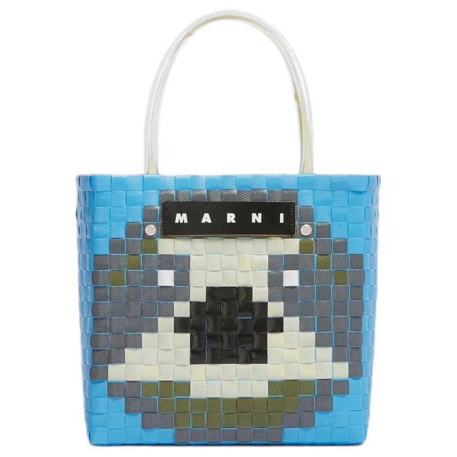 Marni Market Letter Patch Woven Fabric Polypropylene Tote Shopping Bag Women Tote Light-Blue SHMH0063JBRF08100B30 Basic Set (Bag+Dust Bag)
Marni Market Letter Patch Woven Fabric Polypropylene Tote Shopping Bag Women Tote Light-Blue SHMH0063JBRF08100B30 Basic Set (Bag+Dust Bag)