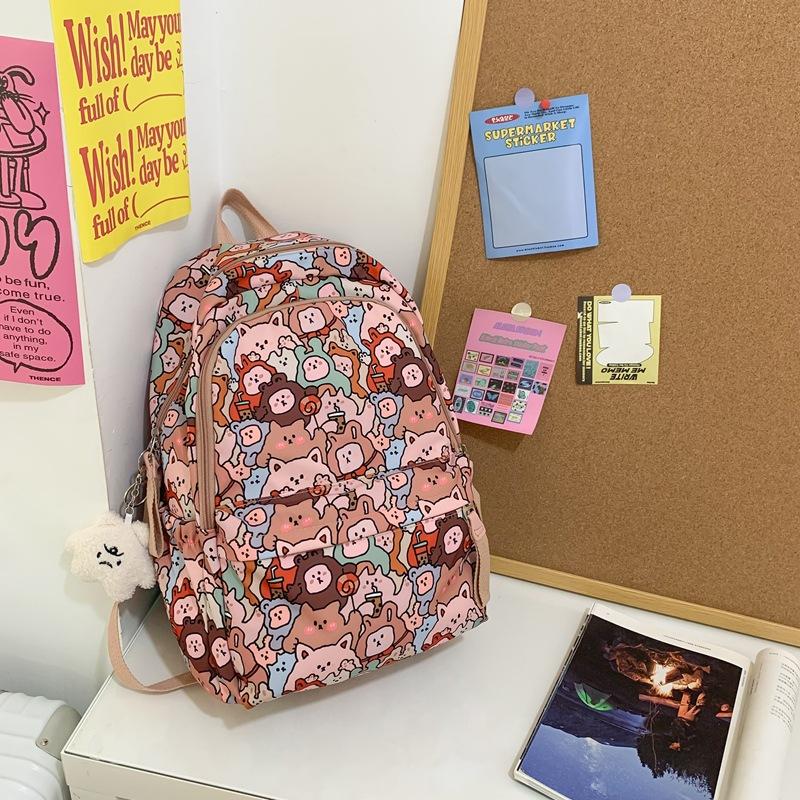 Graffiti printing student schoolbag 2025 hip hop style small fresh Harajuku large capacity backpack + Rage Cloud Pendant розовый
Graffiti printing student schoolbag 2025 hip hop style small fresh Harajuku large capacity backpack + Rage Cloud Pendant розовый