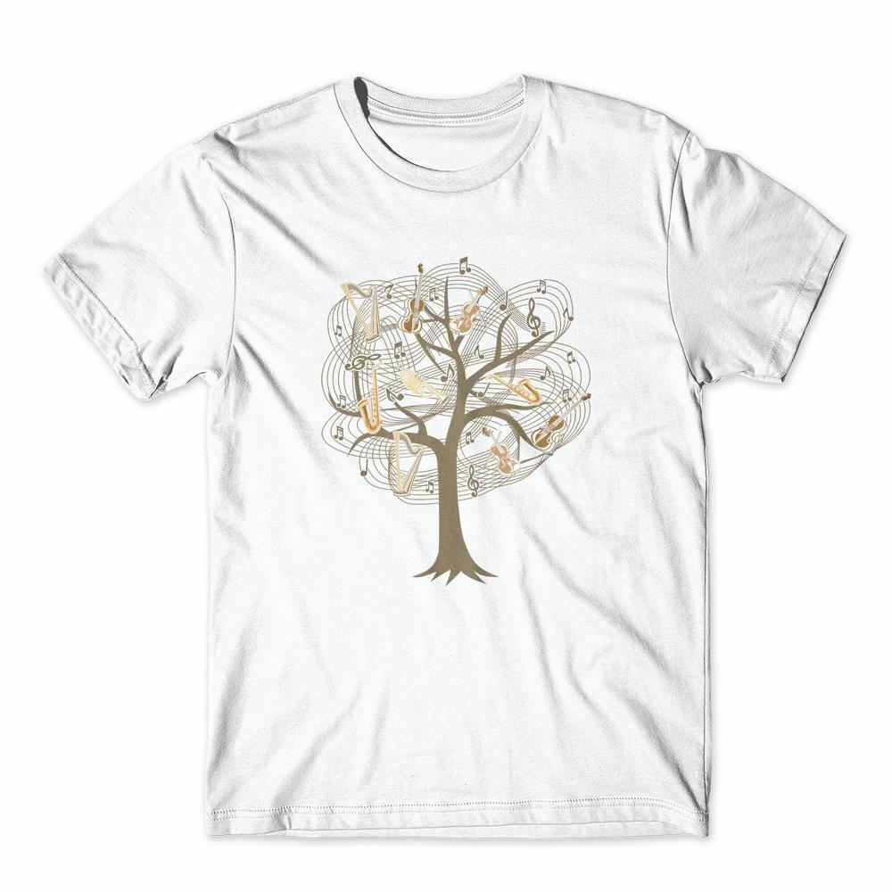 Tree Music Notes T-Shirt 100% Cotton Premium Tee NEW S
Tree Music Notes T-Shirt 100% Cotton Premium Tee NEW S